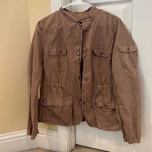 Gap pink army jacket